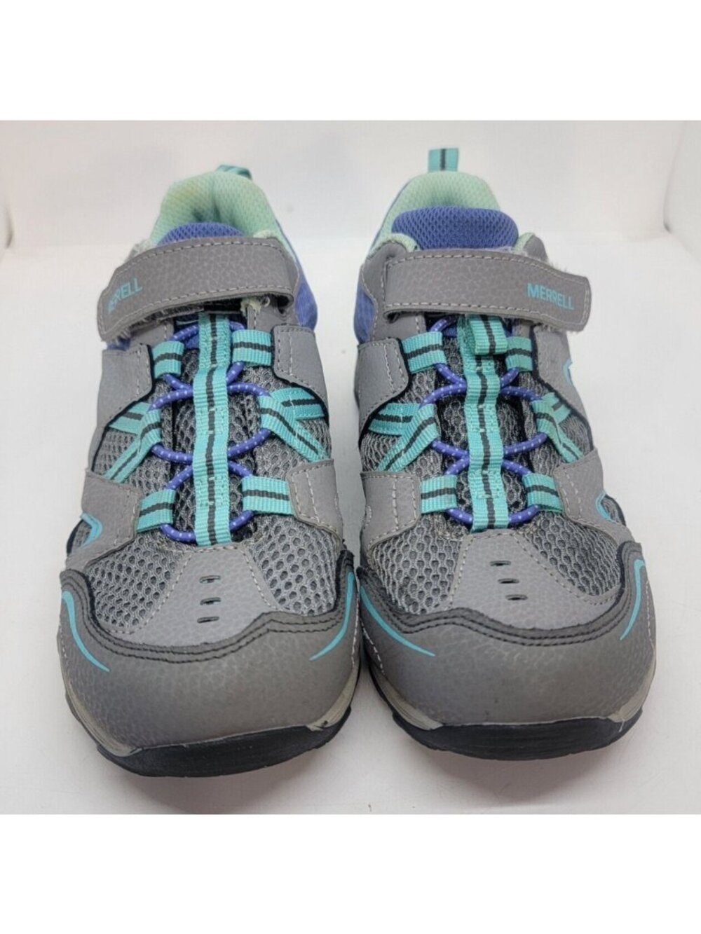 Merrell Girls ML G Trail Chaser MY57111 Gray Hiking Shoes Sneakers Size 4 M - Picture 2 of 11